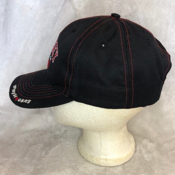 HOCKEY Property of Canada I Play Hockey Baseball Hat Cap Adjustable Unisex - Picture 3 of 8